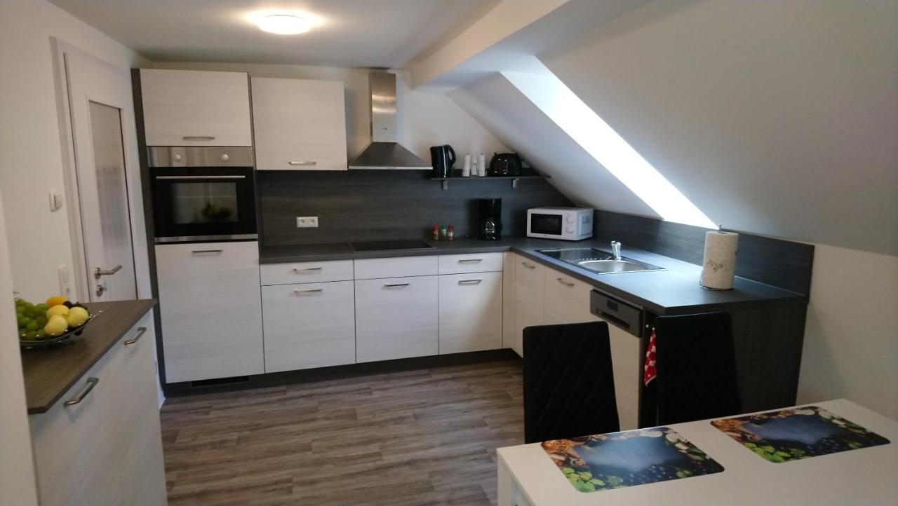 Haus Waldidyll Appartement Lauta Buitenkant foto